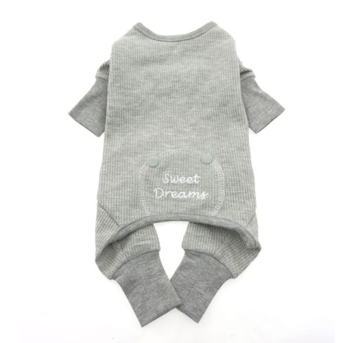 Gray Sweet Dreams Thermal Pajamas