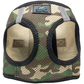American River Choke Free Dog Harness (Color: Green Camo, size: 2X-Large)