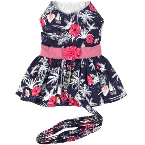 Moonlight Sails Harness Dress with Matching Leash